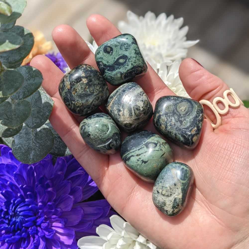 Kambaba Jasper Tumbles - Zen Collection