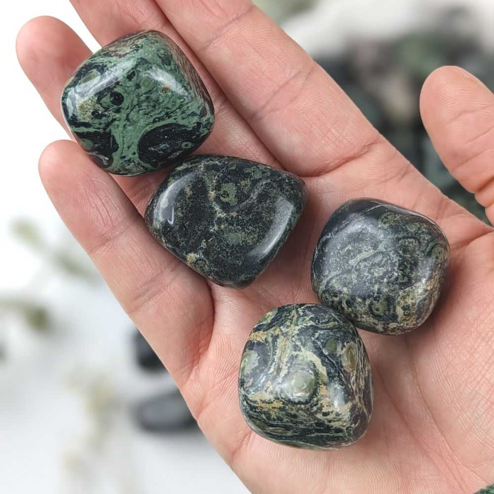 Kambaba Jasper Tumbles - Zen Collection