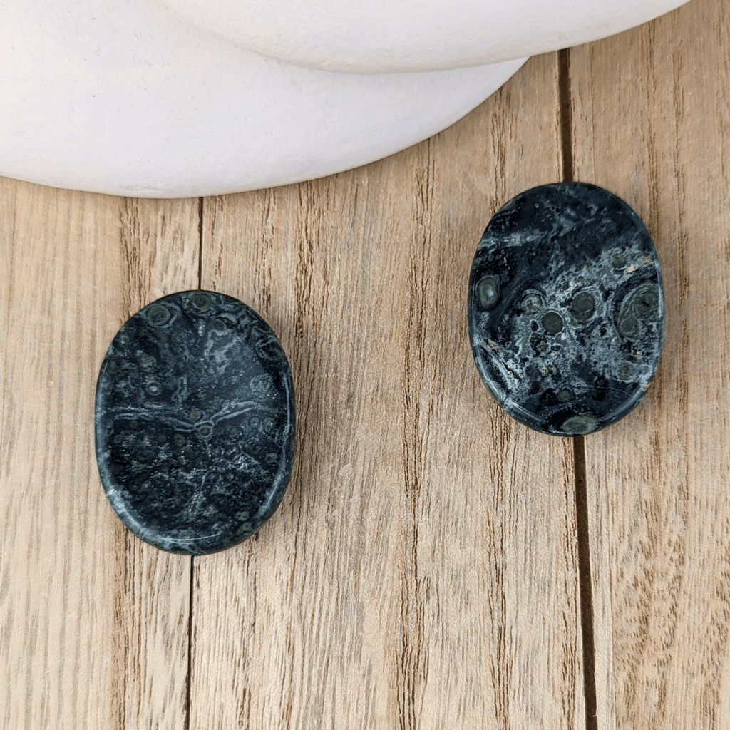 Kambaba Jasper Worry Stones - Zen Collection