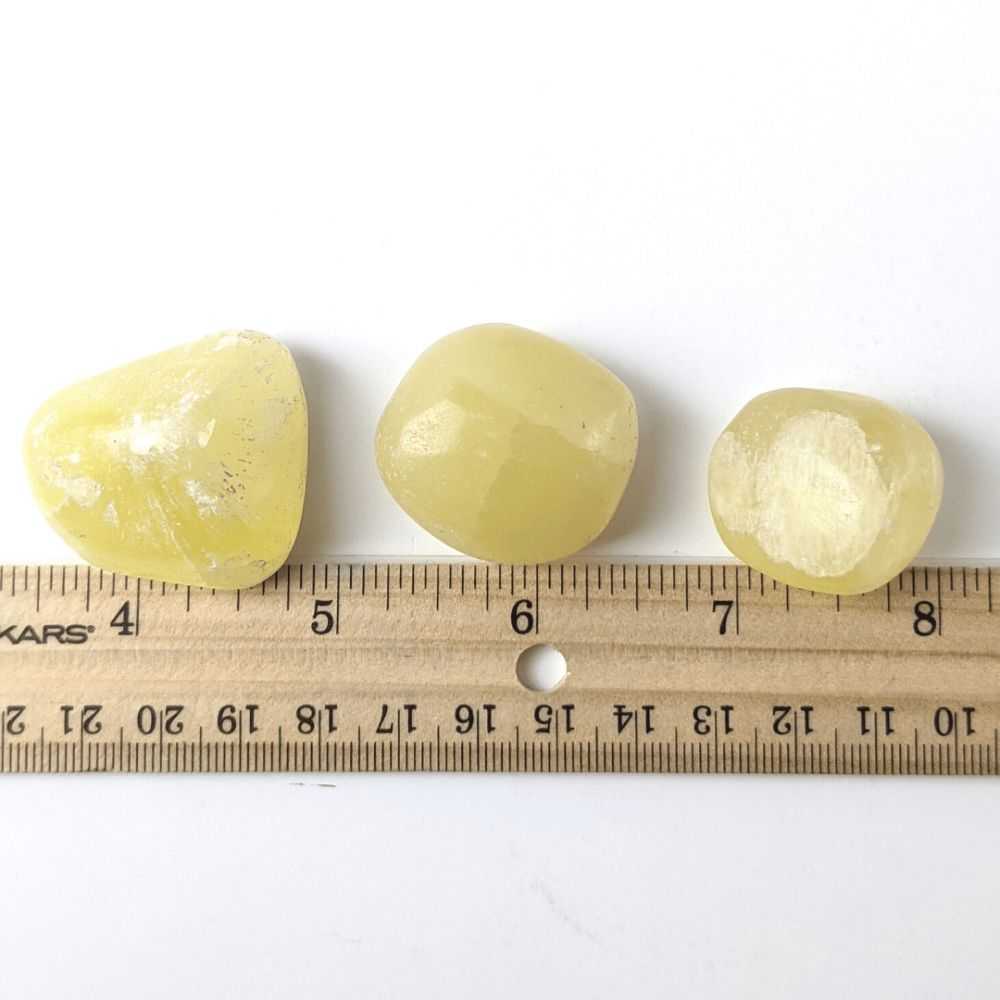 Lemon Calcite Tumbles - Zen Collection