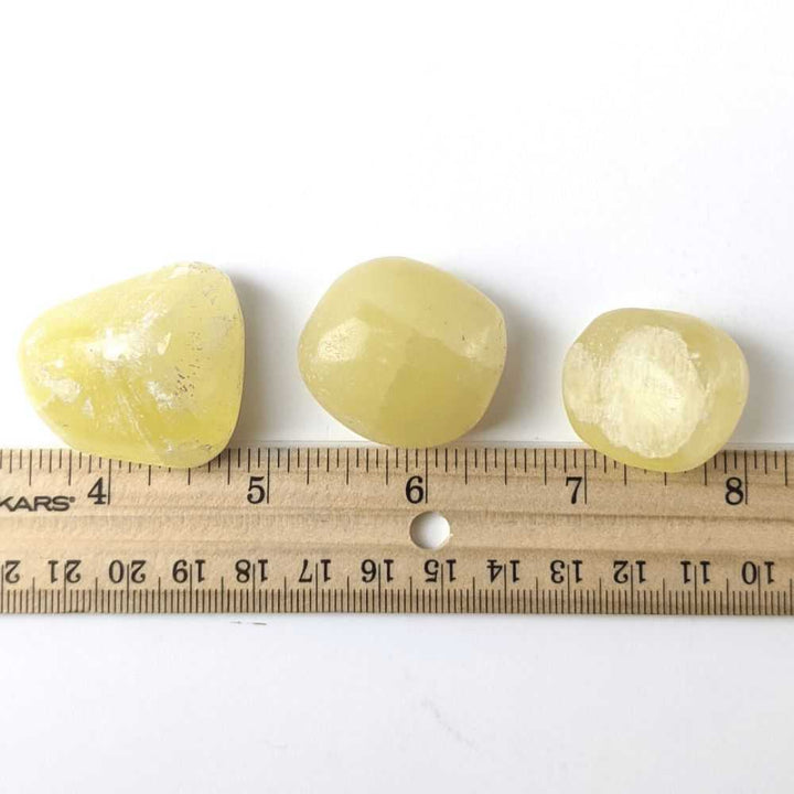 Lemon Calcite Tumbles - Zen Collection