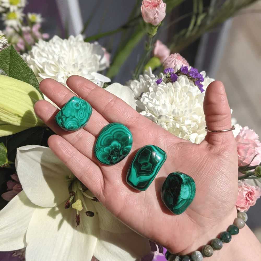 Malachite Tumbles - Zen Collection