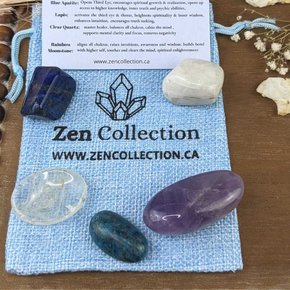 Meditation Crystal Set - Zen Collection