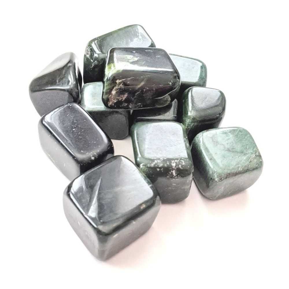 Nephrite Jade Tumbles - Zen Collection
