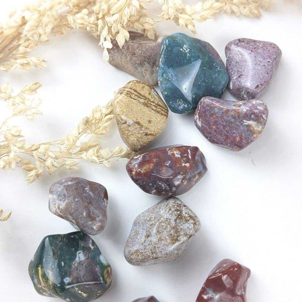 Ocean Jasper Tumbles - Zen Collection