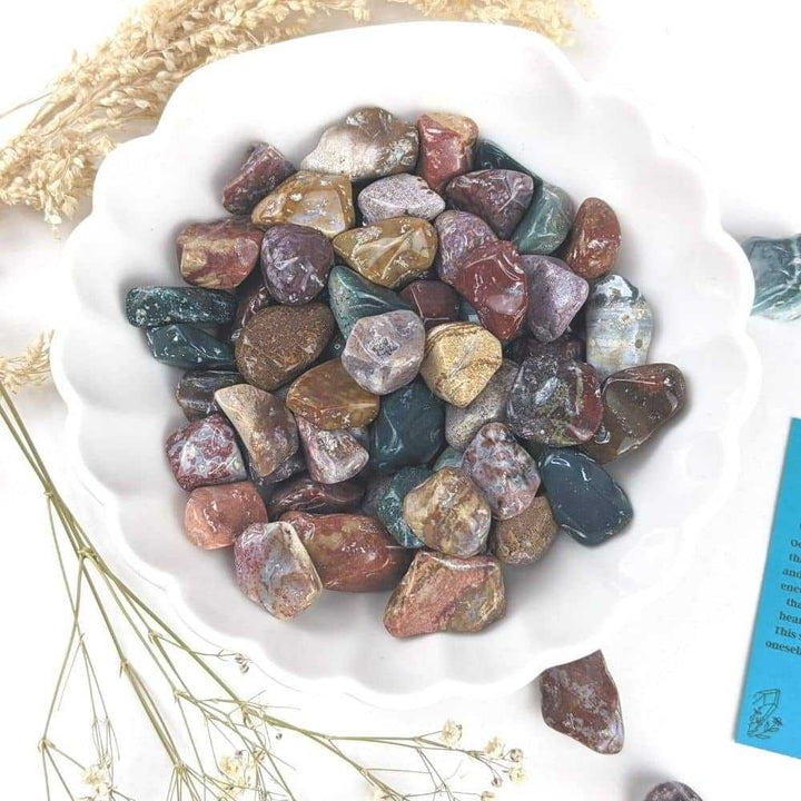 Ocean Jasper Tumbles - Zen Collection