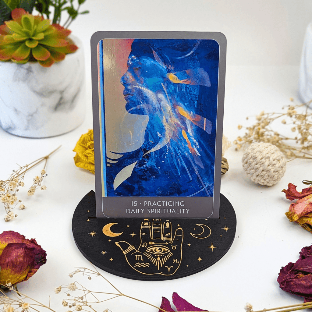 Palmistry Tarot Card Holder - Zen Collection