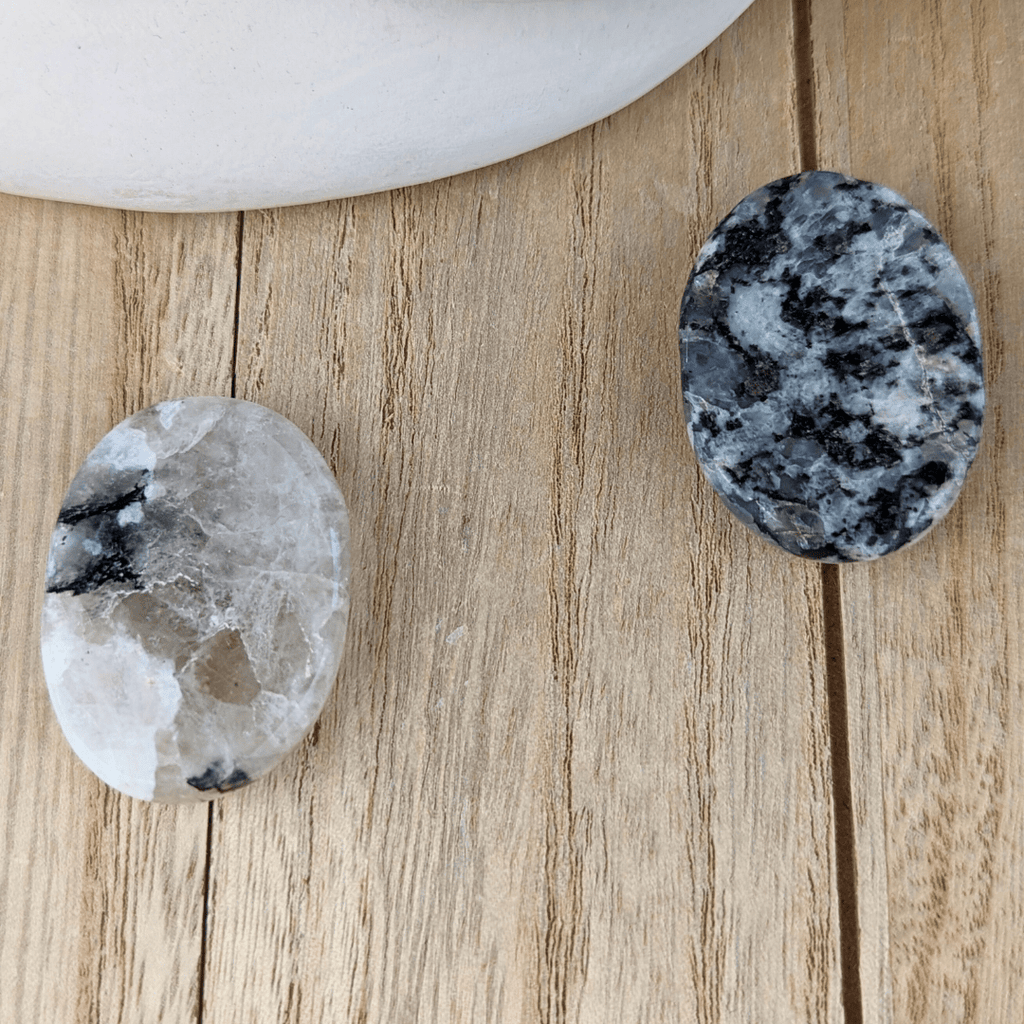 Rainbow Moonstone Worry Stones - Zen Collection