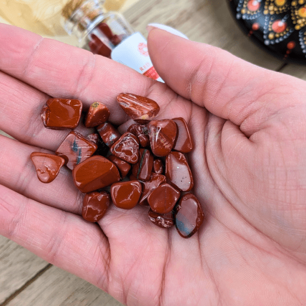 Red Jasper Crystal Bottles - Zen Collection