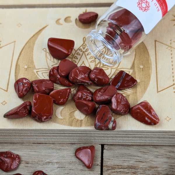 Red Jasper Crystal Bottles - Zen Collection