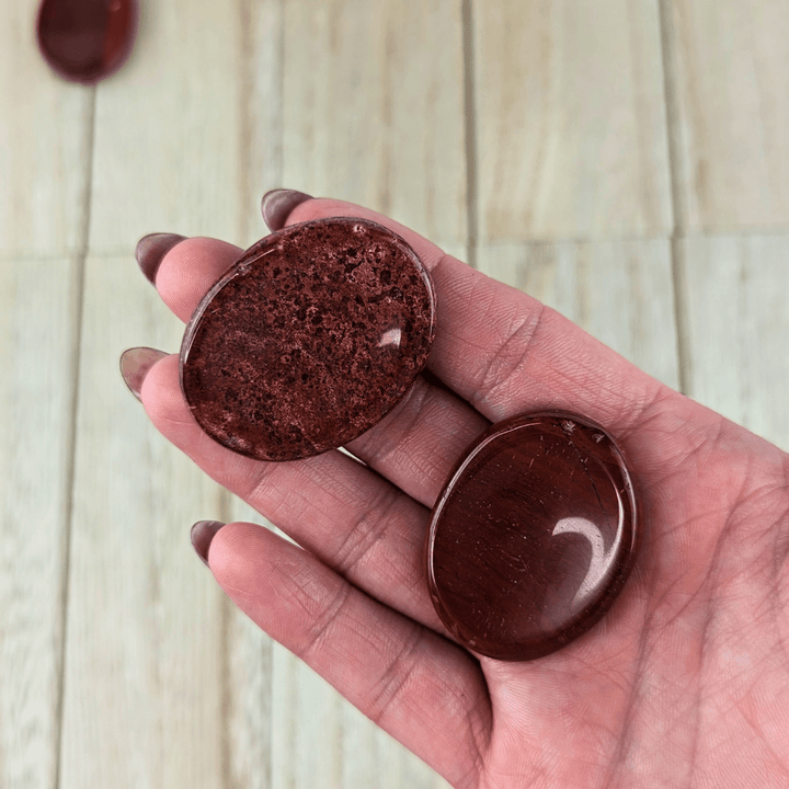 Red Jasper Worry Stones - Zen Collection
