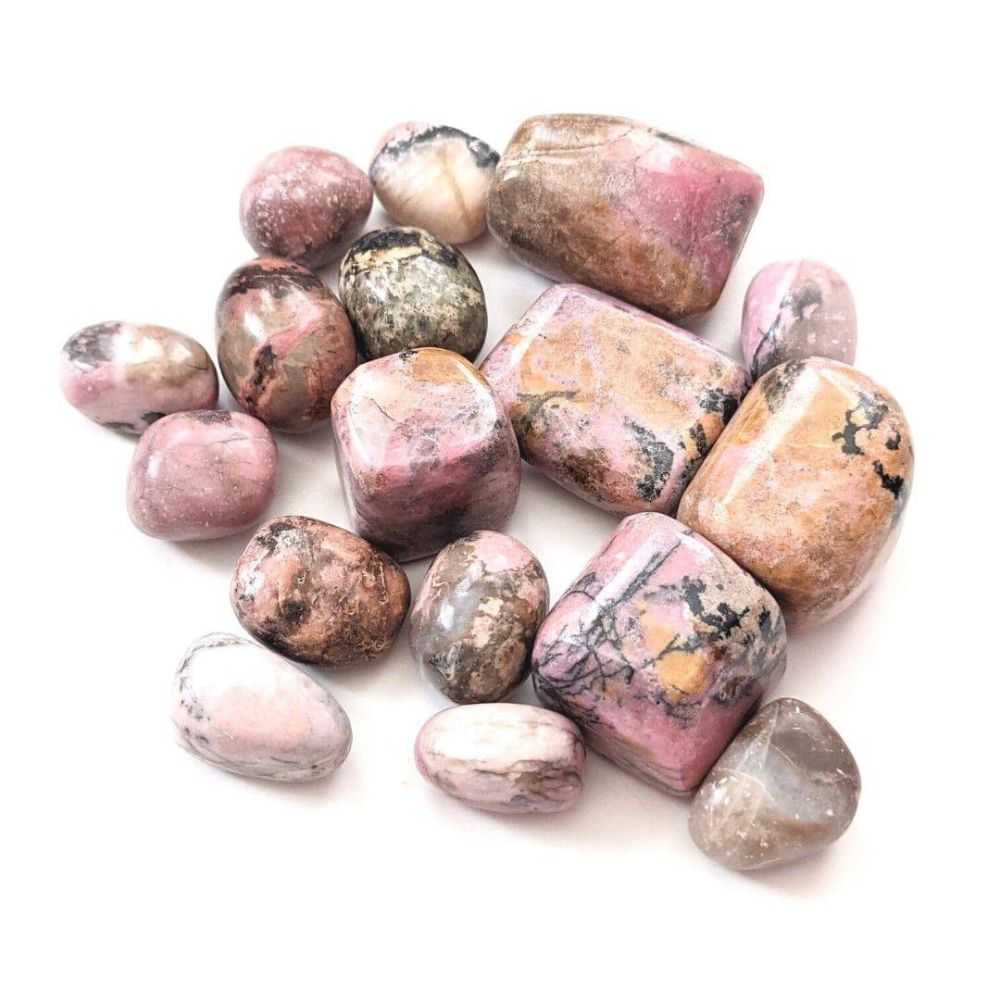 Rhodonite Tumbles - Zen Collection