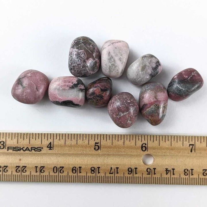 Rhodonite Tumbles - Zen Collection