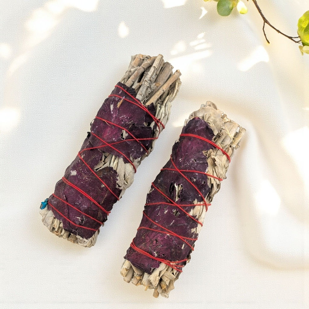 Rose Energy Cleansing Sticks sourced by Zen Collection barrie metaphysical store