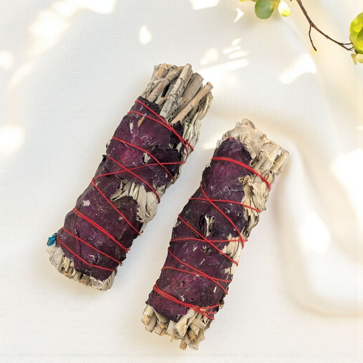 Rose Energy Cleansing Sticks sourced by Zen Collection barrie metaphysical store
