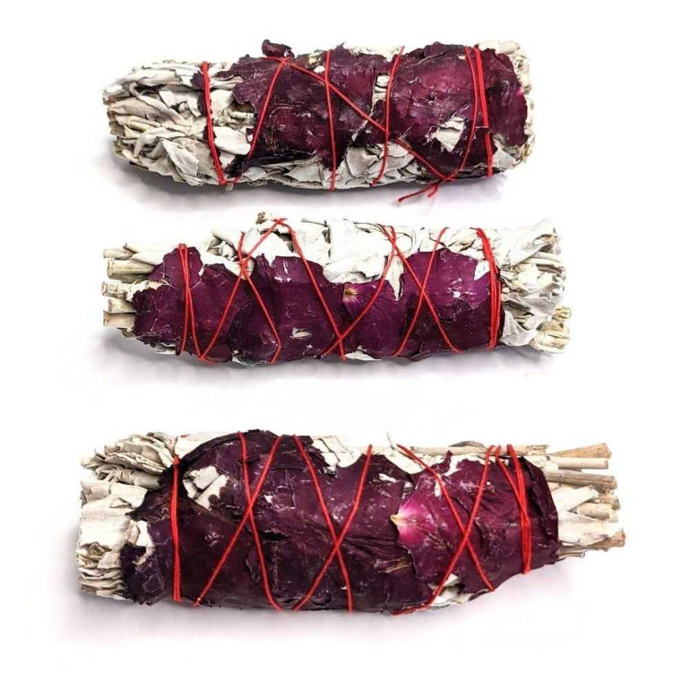 Rose Energy Cleansing Sticks sourced from Zen Collection crystal stores in barrie