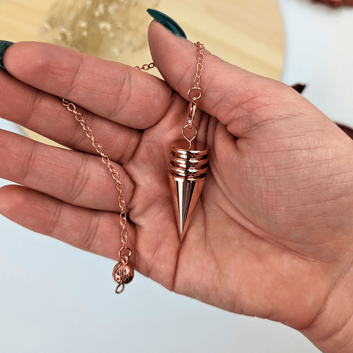 Rose Gold Metal Pendulum - Zen Collection
