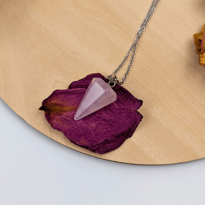 Rose Quartz Pendulum - Zen Collection