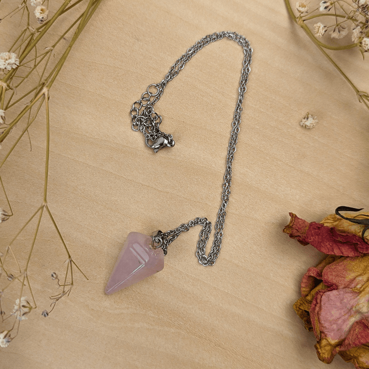 Rose Quartz Pendulum - Zen Collection