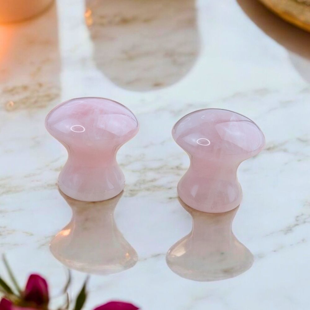 Gift for women - Rose Quartz Personal Massager available at Zen Collection Metaphysical Store