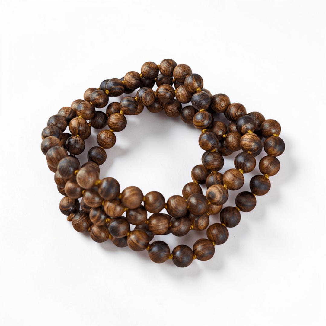 Sandalwood Mantra Mala Bracelet - Zen Collection