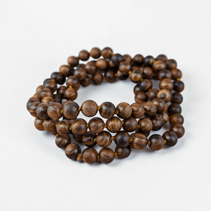 Sandalwood Mantra Mala Bracelet - Zen Collection
