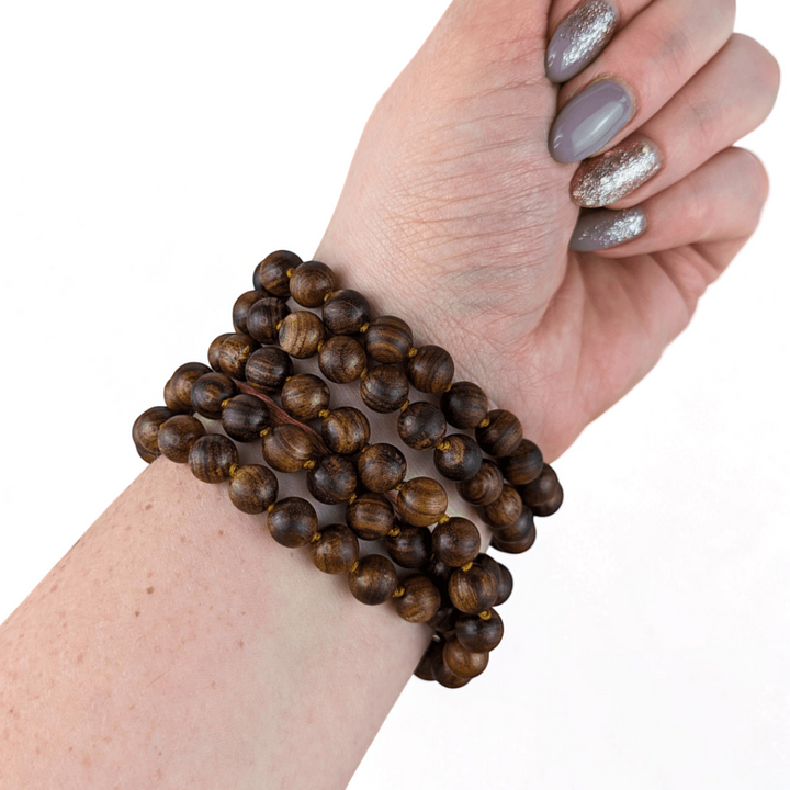 Sandalwood Mantra Mala Bracelet - Zen Collection
