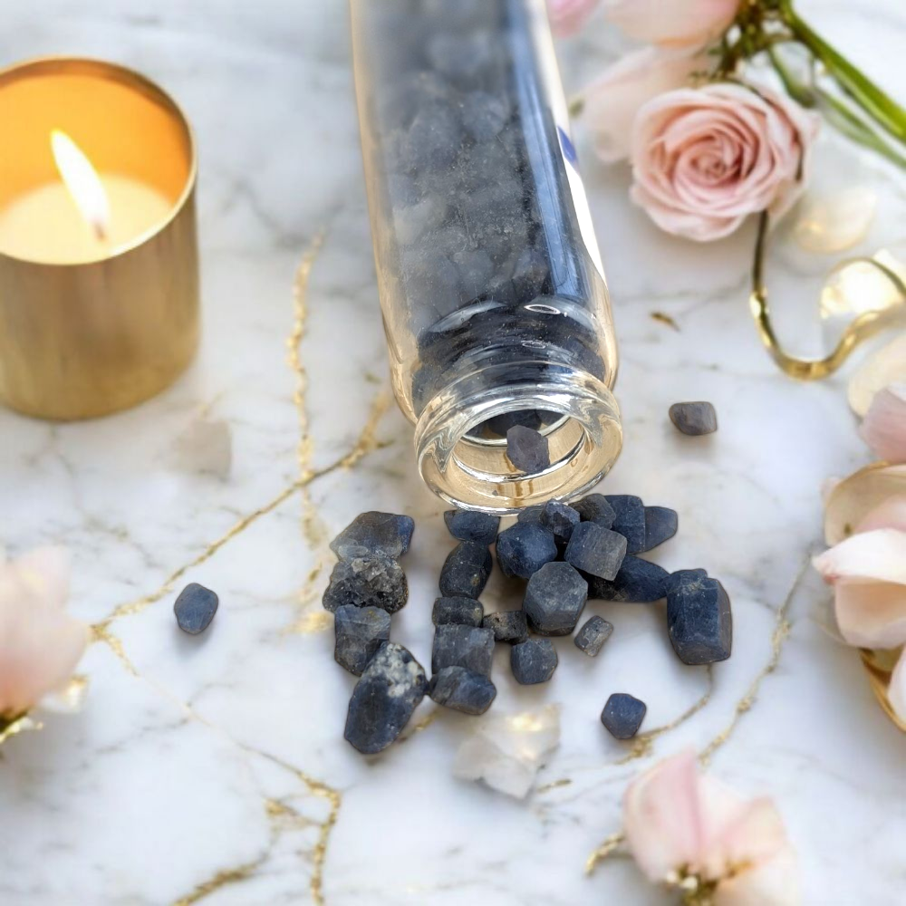 Sapphire Crystal Bottles - Zen Collection