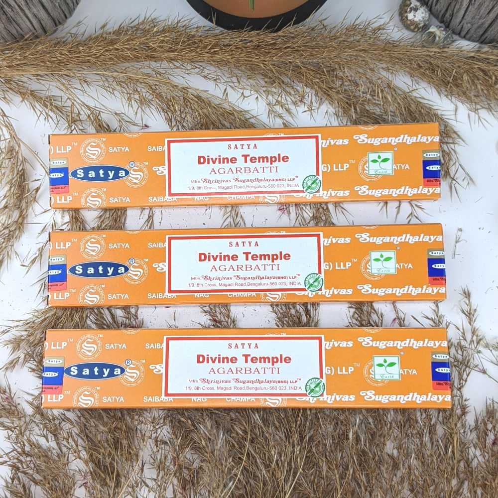 Satya Divine Temple Incense - Zen Collection