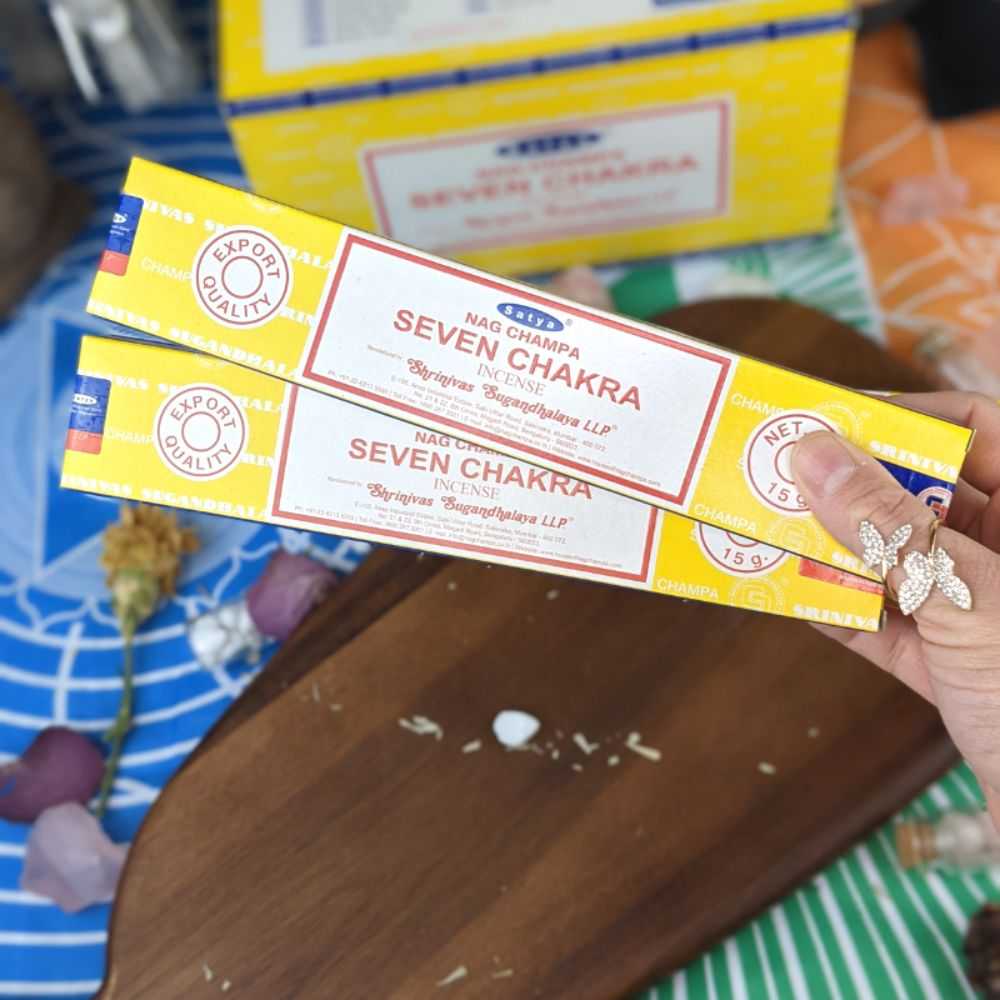 Satya Seven Chakra Incense - Zen Collection