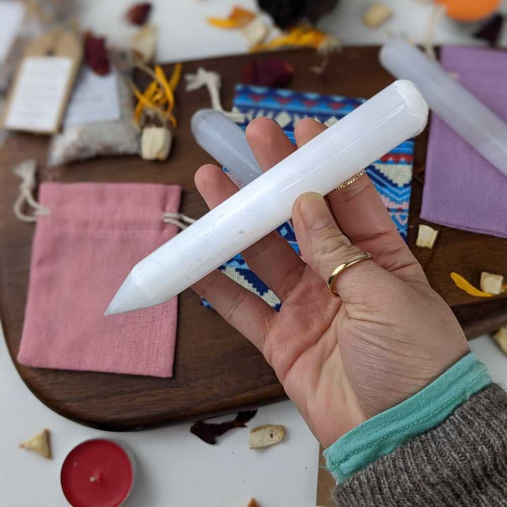 Selenite Healing Wand - Zen Collection