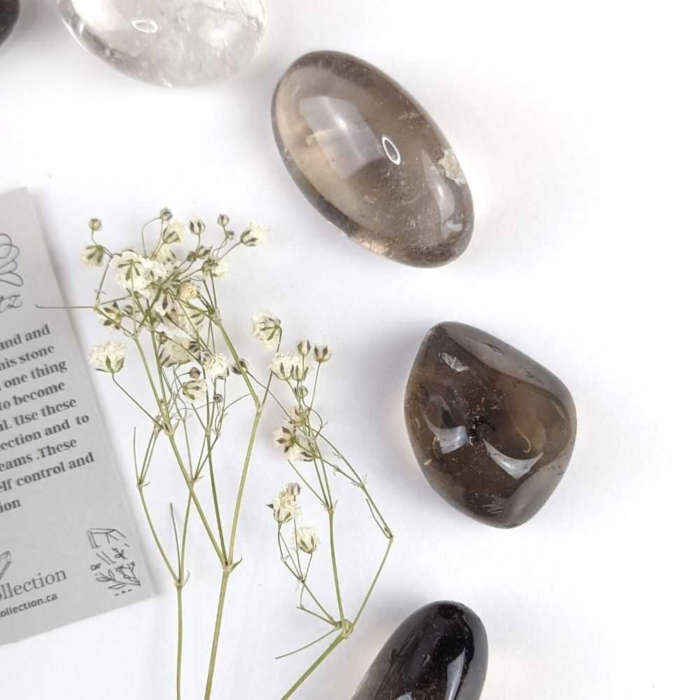 Smokey Quartz Tumbles - Zen Collection