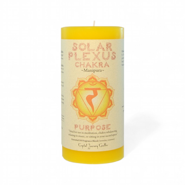 Solar Plexus Chakra Candle - Zen Collection