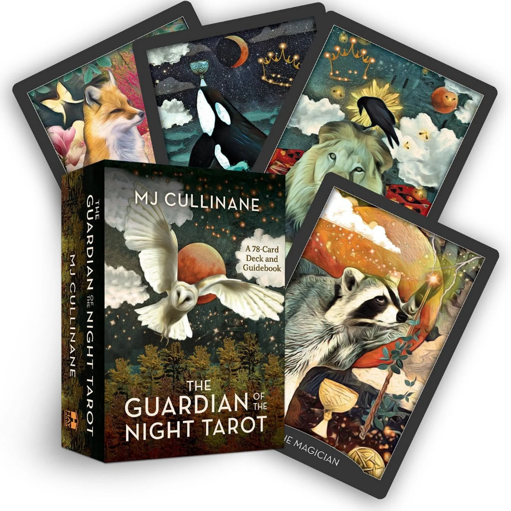 The Guardian of the Night Tarot Deck with guidebook available at Zen Collection Metaphysical Store
