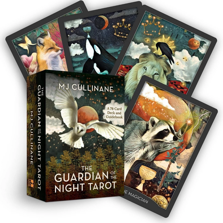 The Guardian of the Night Tarot Deck with guidebook available at Zen Collection Metaphysical Store
