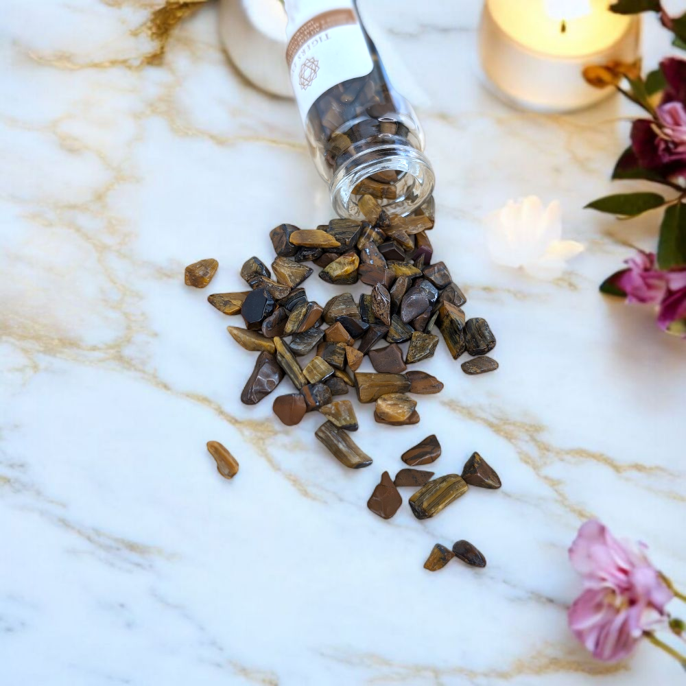 Tiger’s Eye Crystal Bottles - Zen Collection