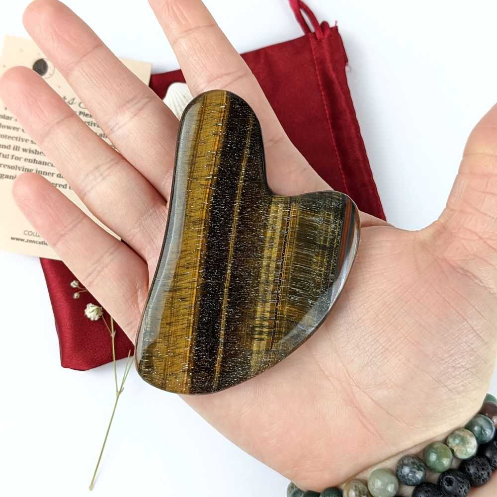 Tigers Eye Gua Sha - Zen Collection