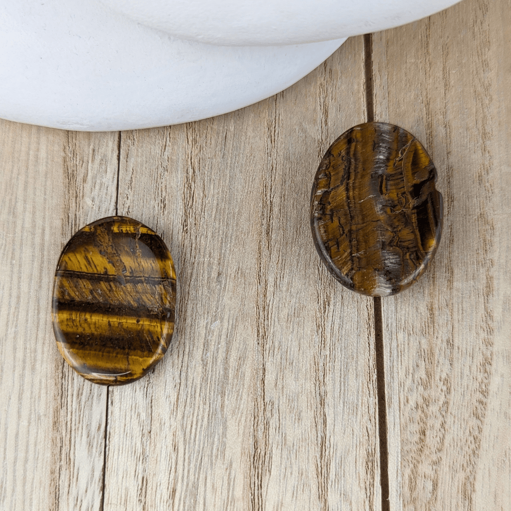 Tigers Eye Worry Stones - Zen Collection