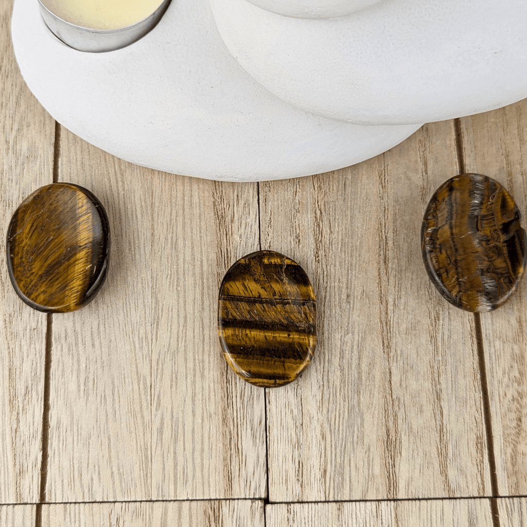 Tigers Eye Worry Stones - Zen Collection