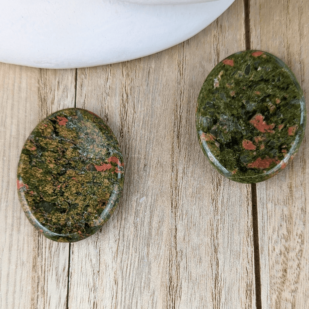 Unakite Worry Stones - Zen Collection