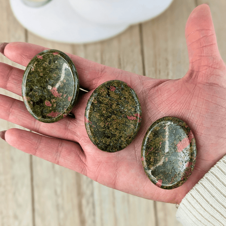 Unakite Worry Stones - Zen Collection