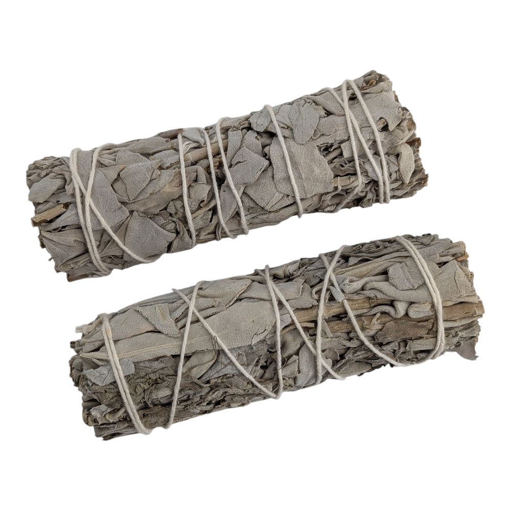 White Sage smudge Sticks 4″ available Zen Collection crystal stores barrie