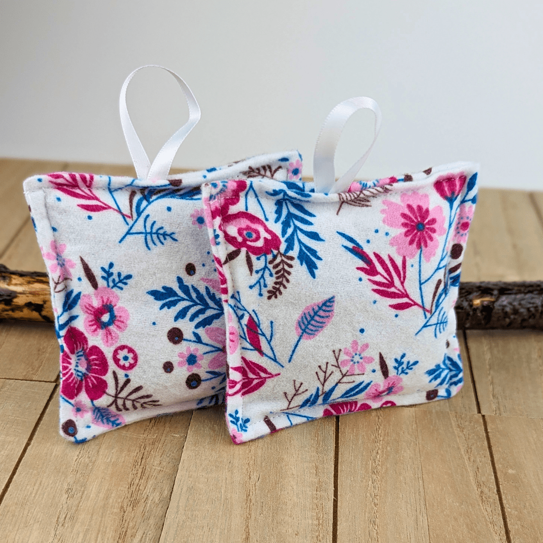 Wild Flower design lavender sachets for relaxation and freshness