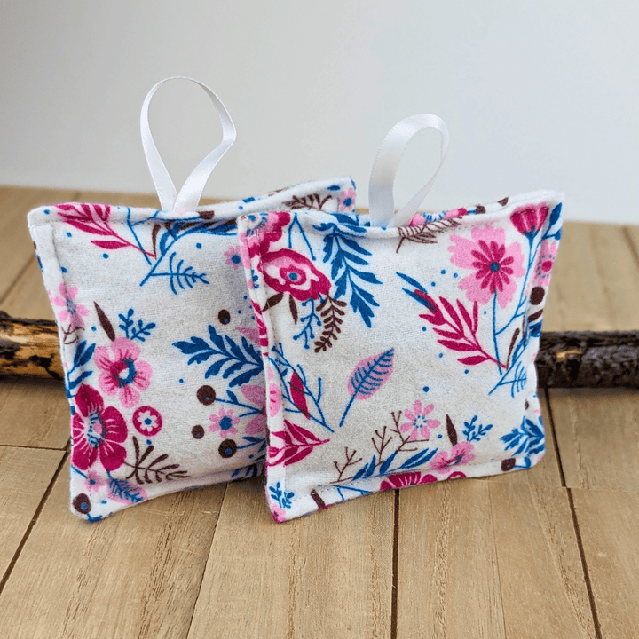 Wild Flower design lavender sachets for relaxation and freshness