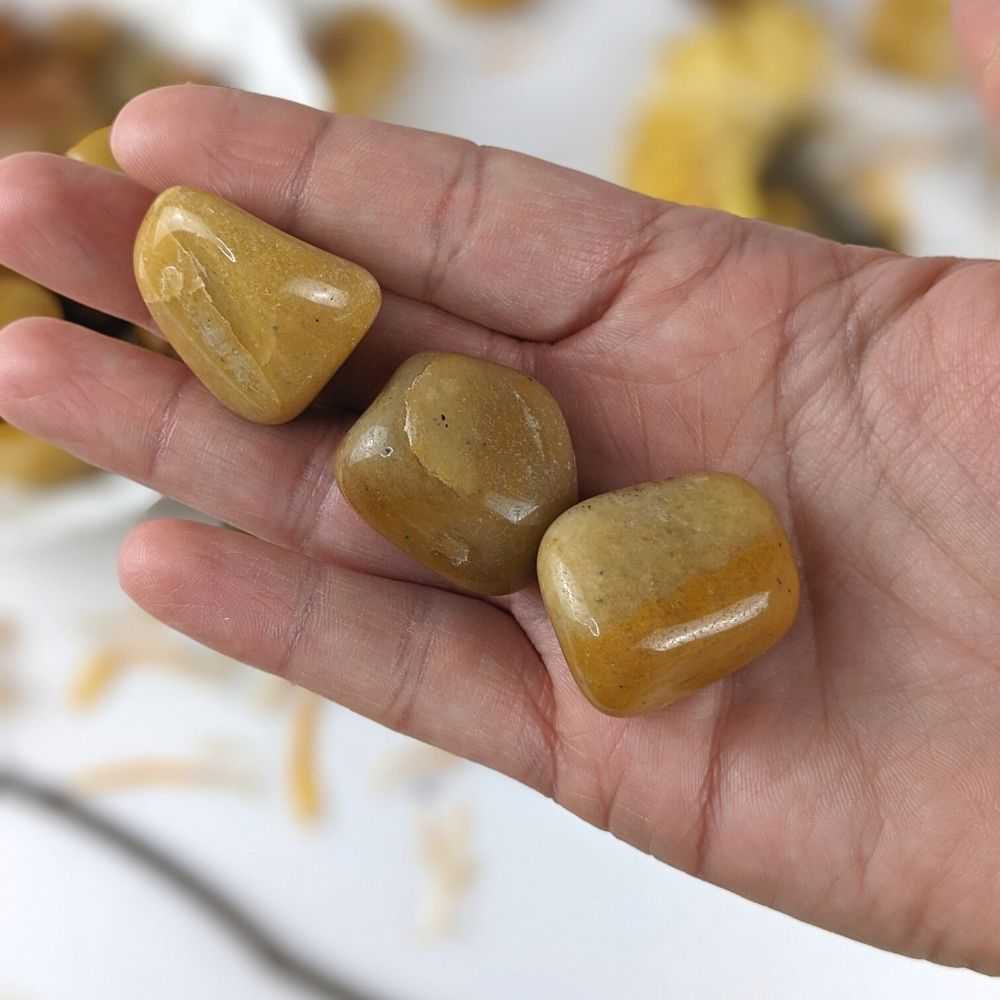 Yellow Aventurine Tumbles - Zen Collection