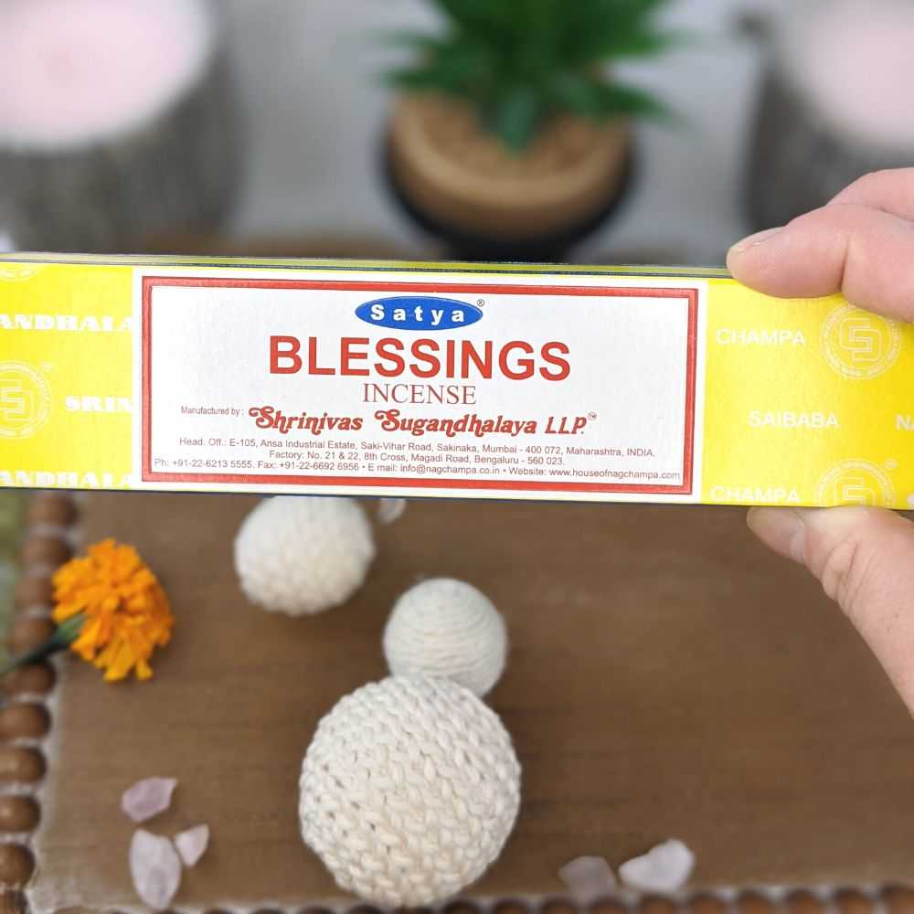 Satya Blessings Incense - Zen Collection