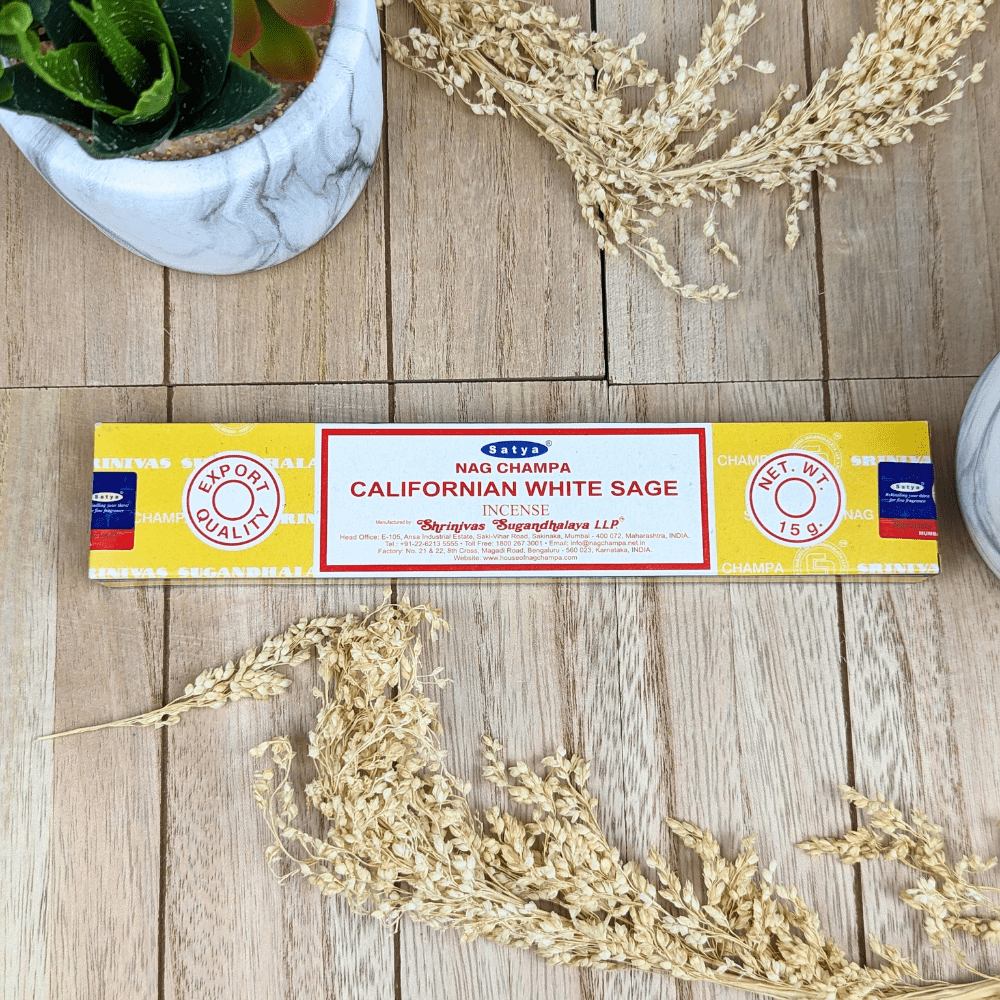 Satya Californian White Sage Incense - Zen Collection