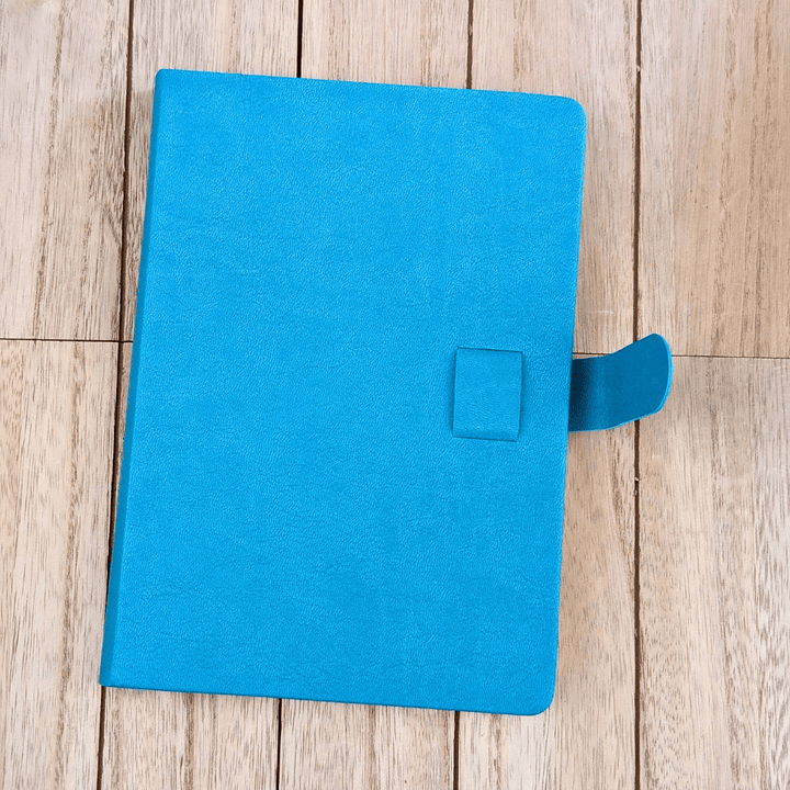 Teal Vegan Leather Journal
