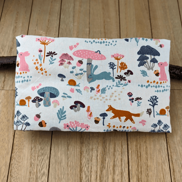 Aromatherapy pillow set with woodland animal print. Beautiful Gift for woman