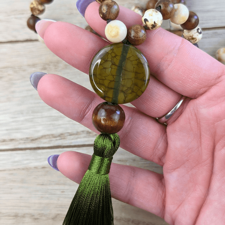 Agate Meditation Mala